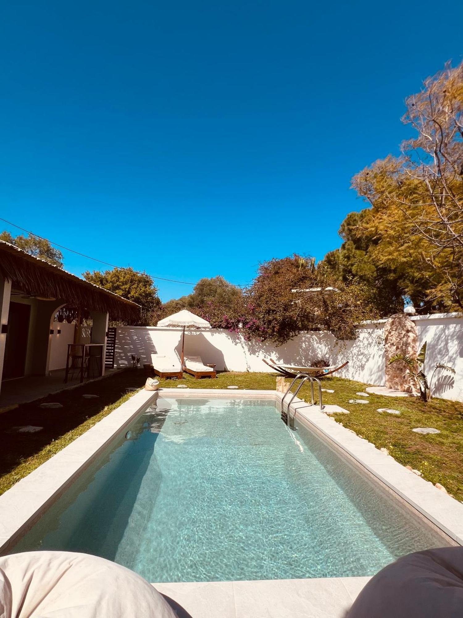 Naya Pool & Garden View Bungalow Koskinou  Luaran gambar