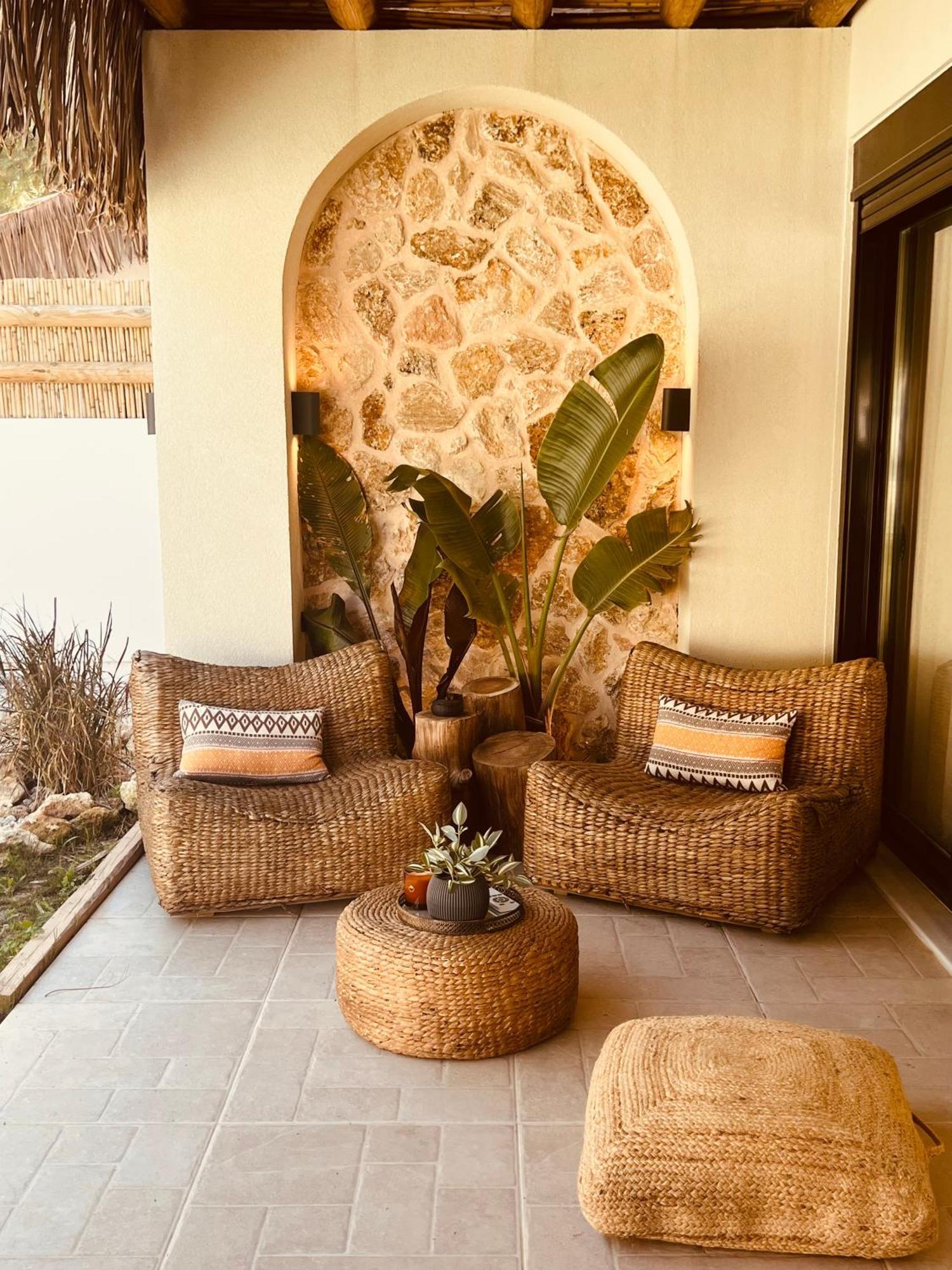 Naya Pool & Garden View Bungalow Koskinou  Luaran gambar