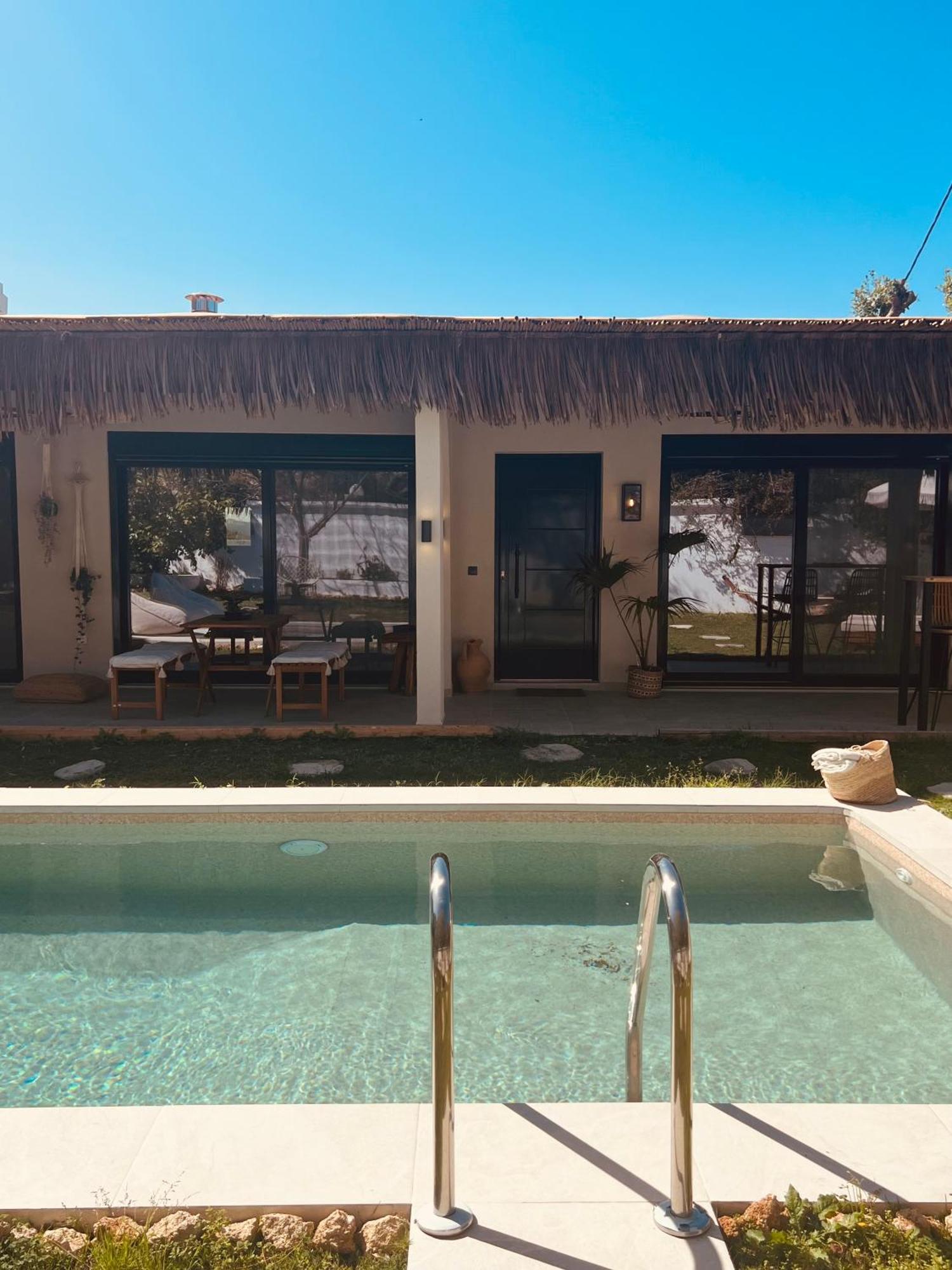 Naya Pool & Garden View Bungalow Koskinou  Luaran gambar